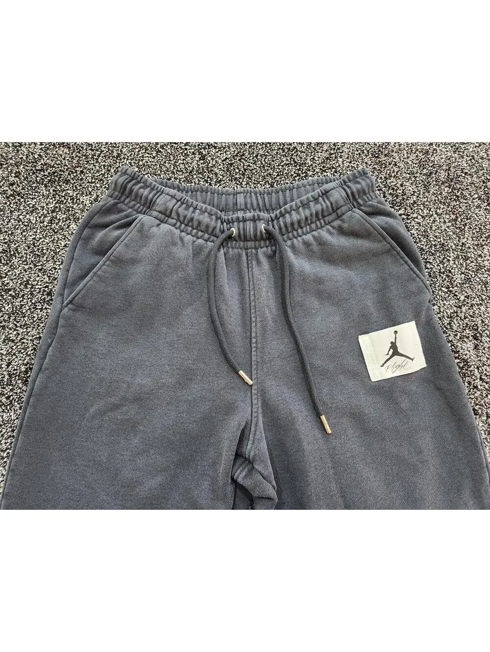 Nike Air Jordan Jogger Sweatpants Men Small Flight Essentials Workout Gym Black